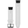 Ремешок GARMIN QUICKFIT 20MM BAND CARRARA WHITE SILICONE