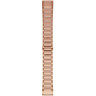 Ремешок GARMIN QUICKFIT 20MM BAND ROSE GOLD-TONE STAINLESS STEEL
