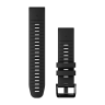 Ремешок GARMIN QUICKFIT 22 силиконовые, черные
