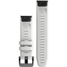 Ремешок GARMIN QUICKFIT 22 WATCH BANDS CARRERA WHITE SILICONE