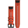 Ремешок GARMIN QUICKFIT 22 WATCH BANDS FLAME RED SILICONE