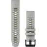 Ремешок GARMIN QUICKFIT 22 WATCH BANDS FOG GREY/MOSS SILICONE
