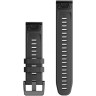 Ремешок GARMIN QUICKFIT 22 WATCH BANDS GRAPHITE SILICONE