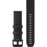 Ремешок GARMIN QUICKFIT 22MM BAND BLACK WITH BLACK STAINLESS STEEL HARDWARE