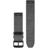 Ремешок GARMIN QUICKFIT 22MM BAND PERFOR BLACK LEATHER