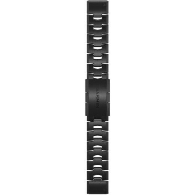 Ремешок GARMIN QUICKFIT 22MM BAND VENTED TITANIUM BRACELET WITH CARBON GRAY DLC COATING