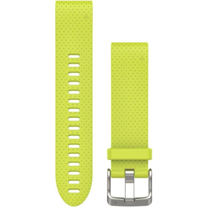 Ремешок GARMIN QUICKFIT BAND 20 MM AMP YELLOW SILICONE
