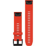 Ремешок GARMIN QUICKFIT BAND 22 MM FLAME RED SILICONE