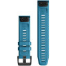 Ремешок GARMIN QUICKFIT BAND 22MM CIRRUS BLUE SILICONE