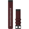 Ремешок сменный для GARMIN FENIX 6 22MM HEATHERED RED NYLON