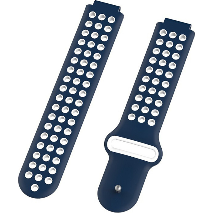 Ремешок сменный для GARMIN FORERUNNER 735 (Тёмно-синий)