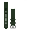 Ремешок сменный для GARMIN MARQ, QUICKFIT 22M, PINE GREEN SILICONE BAND