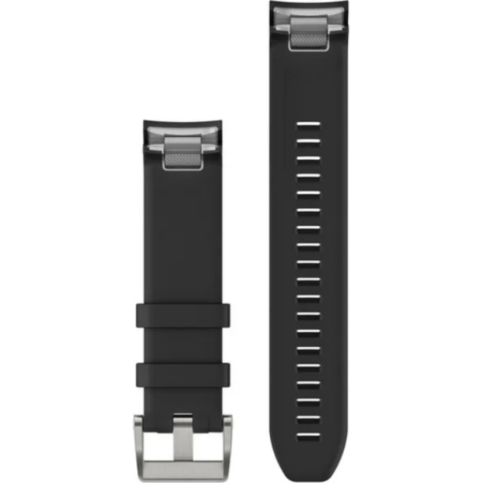 Ремешок сменный для GARMIN MARQ (силиконовый черный)