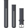 Ремешок сменный для GARMIN VENU, 20MM BAND, BLUE GRANITE/SILVER