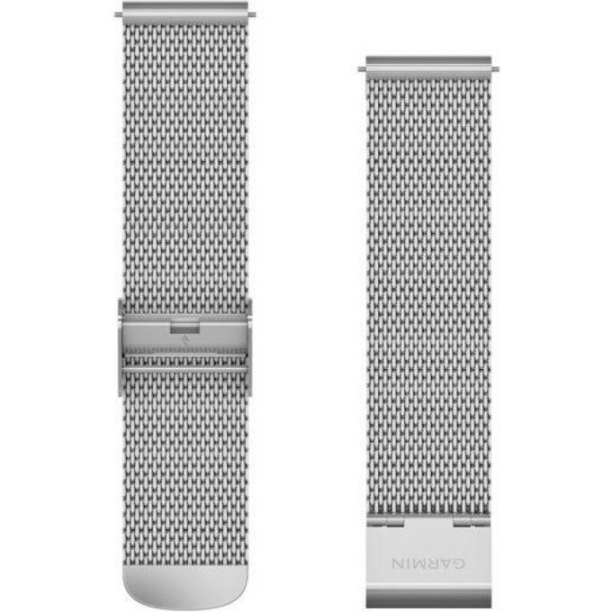Ремешок сменный для GARMIN VIVOMOVE, LUXE, 20MM, MILANESE, SILVER