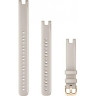Ремешок сменный GARMIN LILY BANDS (14 MM), LIGHT SAND WITH ROSE GOLD HARDWARE