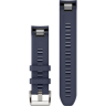 Ремешок сменный GARMIN QUICKFIT 22 NAVY BLUE SILICONE STRAP MARQ ATHLET