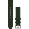 Ремешок сменный GARMIN QUICKFIT 22 PINE GREEN SILICONE STRAP MARQ ATHLET