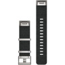 Ремешок сменный GARMIN QUICKFIT 22 WATCH STRAPS JACQUARD-WEAVE NYLON STRAP – BLACK