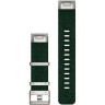 Ремешок сменный GARMIN QUICKFIT 22 WATCH STRAPS JACQUARD-WEAVE NYLON STRAP – PINE GREEN