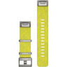 Ремешок сменный GARMIN QUICKFIT 22 WATCH STRAPS JACQUARD-WEAVE NYLON STRAP – YELLOW/GREEN