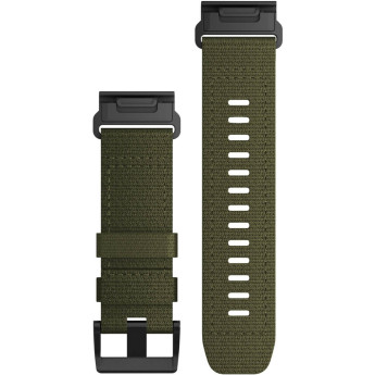 Ремешок сменный GARMIN QuickFit 26 мм (нейлоновый) тактический, зеленый