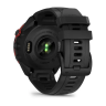 Смарт-часы GARMIN APPROACH S70 (47 мм) с черным керамическим безелем и черным ремешком