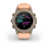 Смарт-часы GARMIN DESCENT G2 цвета палома с ремешком цвета розовая ракушка