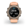 Смарт-часы GARMIN DESCENT G2 цвета палома с ремешком цвета розовая ракушка