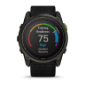 Смарт-часы GARMIN ENDURO 3 с черным нейлоновым ремешком