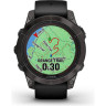 Смарт-часы GARMIN FENIX 7 PRO – SAPPHIRE SOLAR EDITION CARBON GRAY DLC TITANIUM WITH BLACK BAND