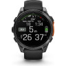 Смарт-часы GARMIN FENIX 8 – 47 мм, AMOLED, сланцево-серые с черным силиконовым ремешком