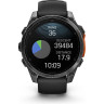 Смарт-часы GARMIN FENIX 8 – 47 мм, AMOLED, сланцево-серые с черным силиконовым ремешком