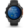 Смарт-часы GARMIN FENIX 8 – 47 мм, AMOLED, сланцево-серые с черным силиконовым ремешком