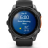 Смарт-часы GARMIN FENIX 8 – 51 мм, AMOLED, сланцево-серые с черным силиконовым ремешком