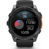 Смарт-часы GARMIN FENIX 8 – 51 мм, AMOLED, сланцево-серые с черным силиконовым ремешком