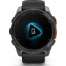 Смарт-часы GARMIN FENIX 8 – 51 мм, AMOLED, сланцево-серые с черным силиконовым ремешком