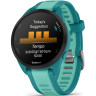 Смарт-часы GARMIN FORERUNNER 165 MUSIC, силиконовый ремешок цвета бирюзовый/аква