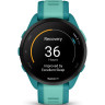 Смарт-часы GARMIN FORERUNNER 165 MUSIC, силиконовый ремешок цвета бирюзовый/аква