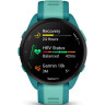 Смарт-часы GARMIN FORERUNNER 165 MUSIC, силиконовый ремешок цвета бирюзовый/аква