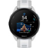 Смарт-часы GARMIN FORERUNNER 165 MUSIC, силиконовый ремешок цвета туманно-серый/белый камень