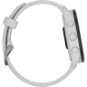 Смарт-часы GARMIN FORERUNNER 165 MUSIC, силиконовый ремешок цвета туманно-серый/белый камень