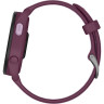 Смарт-часы GARMIN FORERUNNER 165 MUSIC, силиконовый ремешок ягодно-сиреневый