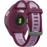 Смарт-часы GARMIN FORERUNNER 165 MUSIC, силиконовый ремешок ягодно-сиреневый