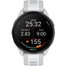 Смарт-часы GARMIN FORERUNNER 165, силиконовый ремешок цвета туманно-серый/белый камень
