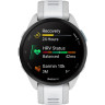 Смарт-часы GARMIN FORERUNNER 165, силиконовый ремешок цвета туманно-серый/белый камень