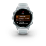Смарт-часы GARMIN FORERUNNER 570 (42 мм) голубой алюминий/белый