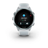 Смарт-часы GARMIN FORERUNNER 570 (42 мм) голубой алюминий/белый