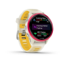 Смарт-часы GARMIN FORERUNNER 570 (42 мм) малиновый алюминий слоновая кость/манго