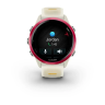 Смарт-часы GARMIN FORERUNNER 570 (42 мм) малиновый алюминий слоновая кость/манго